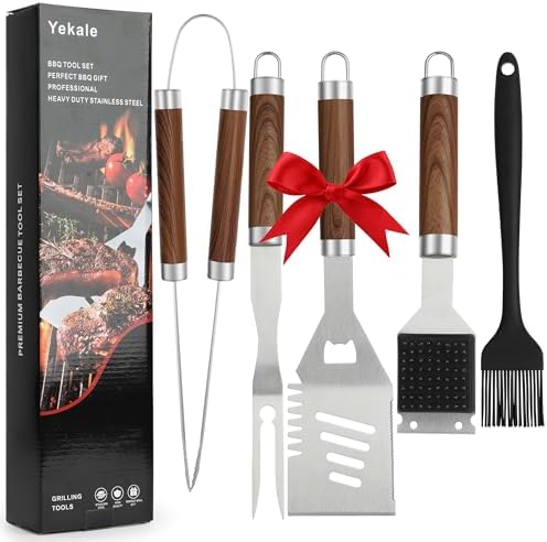 Grill Set, Grill Tools for Outdoor Grill Utensils Set BBQ Accessories by Yekale