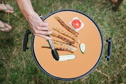 BBQ Grill Mat Roll, Cut to Size Grill Mats for Outdoor, Non-stick Accessories for Gas, Charcoal, Electric Grill, 15.75IN x 10 FT(Copper) - Image 6