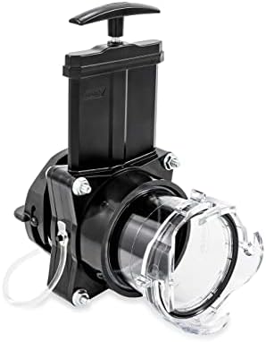 Camco 3" Gate Valve with 3.5" Clear Extension and Cap by Camco