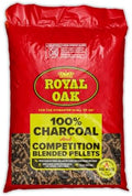 Royal Oak® 100% Charcoal & Competition Blended Pellets by RoyalOak
