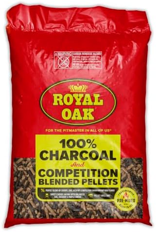 Royal Oak® 100% Charcoal & Competition Blended Pellets by RoyalOak