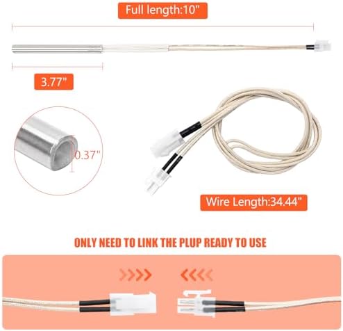 D2 Hot Rod Igniter Replacement for Traeger Pro 575 & 780, KIT0255 Ignitor - Image 3