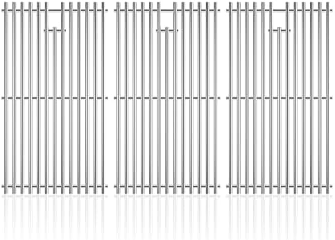 3pcs Stainless Steel Grill Grates for Charbroil, 17'' x 28.5'' by jkxoo