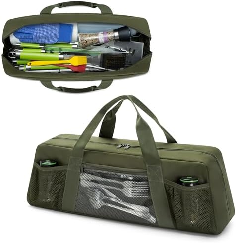 HODRANT Grill Tool Storage Bag with Pockets for Barbecue Tool up to 22" by HODRANT