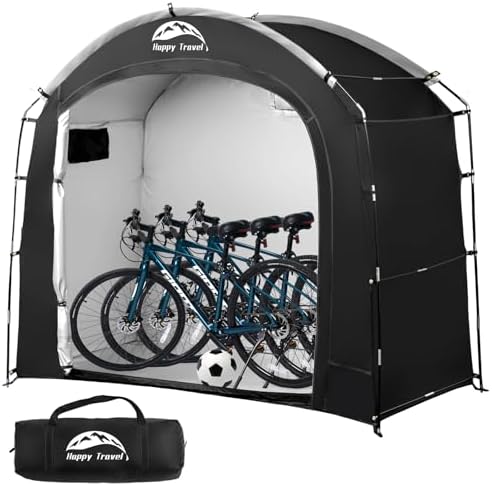 Happy Travel Bike Storage Shed Tent, Waterproof Portable Bicycle Cover Shed by HappyTravel