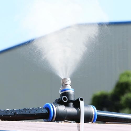 Adjustable Cooling Misting System for Patios & Gardens | Leakproof Connectors, Custom Length Irrigation Kit (65m/213ft) - Ideal for Streets & Courtyards - Image 7