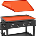 Silicone Griddle Mat for Char-Broil Commercial 4-Burner 2020-present, Heat Resistant Flat Top Grill Mat, Reusable Protective Cooking Surface Cover, BBQ Accessories for Outdoor Grills by Unknown