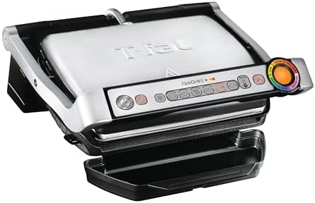 T-Fal OptiGrill Indoor Panini Press Grill with 6 Cooking Programs by T-falbrand