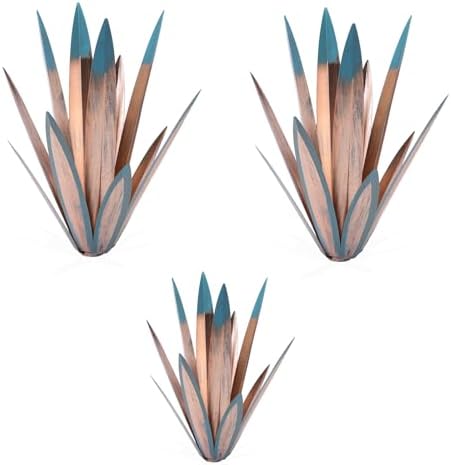 Homight Metal Tequila Country Sculpture DIY Tequila Plant Home Decor Country Tequila Garden Ornament Indooutdoor Statuette Patio Lawn Patio Stake Decoration Gift to The Garden by HomightCentennial