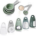 Kitchen Gadgets Set 13 Piece, Space Saving, RV Essentials, Green by EsieHouzie