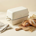 QuliMetal 5 Qt Enameled Cast Iron Bread Pan with Lid for Sourdoug by QuliMetal