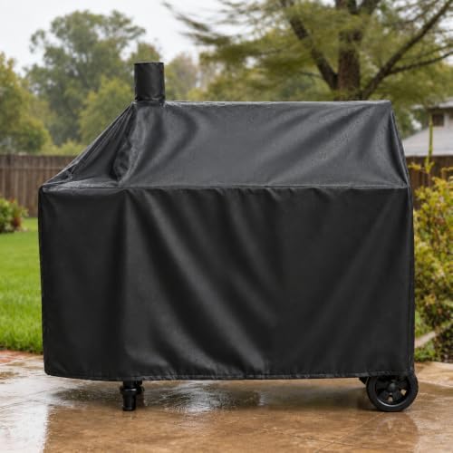 Grill Cover for Nexgrill 810-0063 17.5" Barrel Charcoal Grill - Image 3