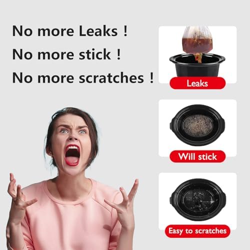 Magikichen Silicone Liners for Ninja 8.5 Quart, Compatible with MC1001, MC1000 MC1010, MC2001, Accessories for Ninja, 8.5 Reusable silicone Divider Insert,BPA-Free, Dishwasher Safe - Image 6