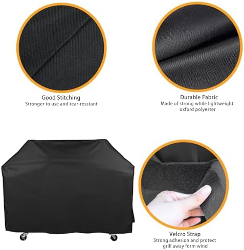 Grill Cover for Royal Gourmet Charcoal Grill CC1830 Series - Image 4