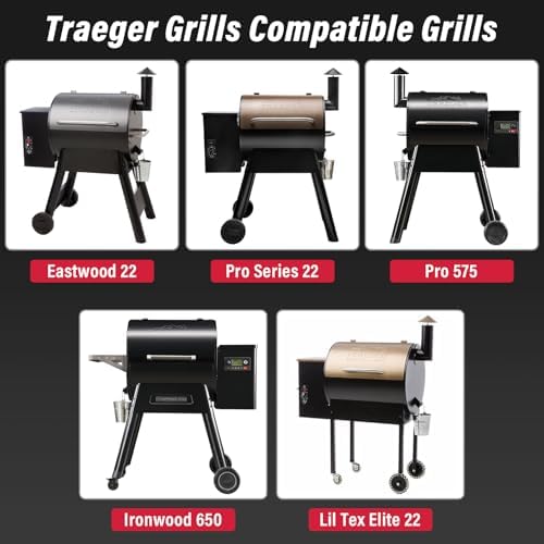 Utheer Folding Front Shelf for Traeger Pro 22, Pro 575, Ironwood 650 - Image 5