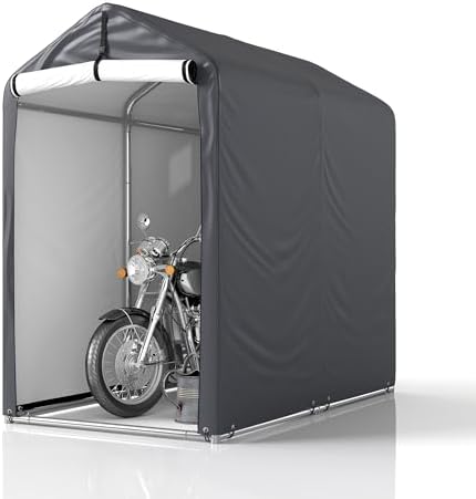 GARTOO 6 x 3ft Outdoor Cycle Storage Shelter by GARTOO