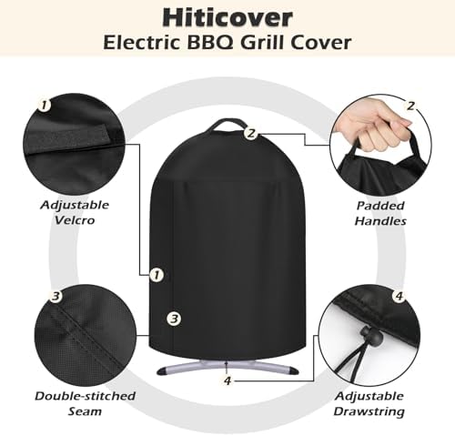 25" Grill Cover for Charbroil Patio Bistro TRU Infrared Electric - Image 3