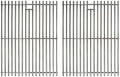 Grill Grates for Nexgrill 4 Burner 720-0830H 720-0830D 720-0670A 720-0783C 720-0783E 720-0958A, 17" Stainless Replacement Parts for 5 Burner 720-0888N Charbroil 463241113 463446015, Kenmore Gas Grill by CANDANA