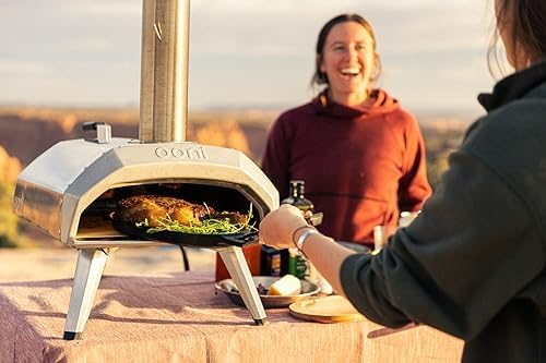 Ooni Karu 12 Multi-fuel Outdoor Portable Pizza Oven - Reaches 950°F and Cooks 12 Inch Pizzas in 60 Seconds. Versatile Wood or Propane Gas Fired Grill with Pizza Stone - Image 6