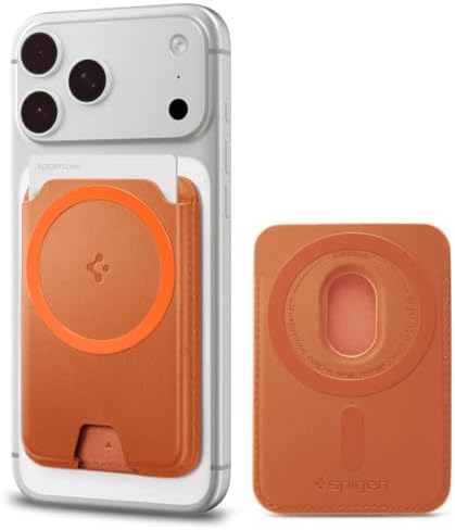 Spigen for MagSafe Wallet, Holds 3 Cards, Strong Magnet, Valentinus MagFit+ by Spigen