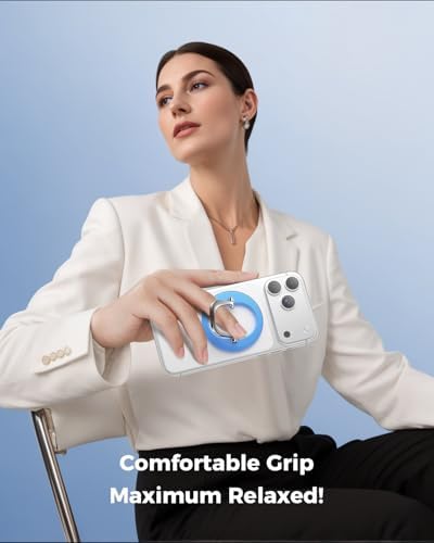 SUPERONE MagSafe Phone Grip, Adjustable Magnetic Phone Ring Holder Stand - Image 4