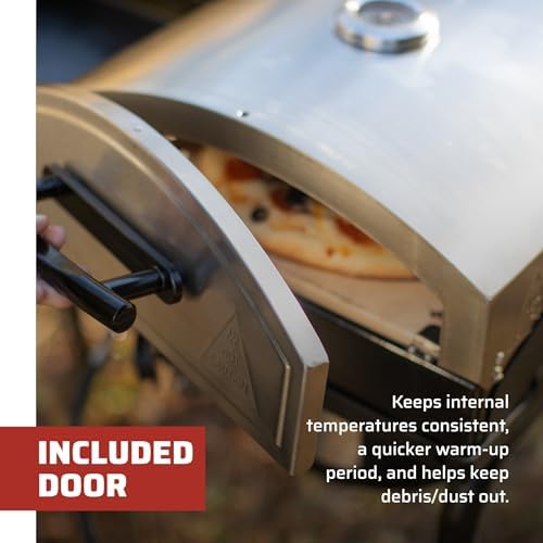 Camp Chef Italia Pizza Oven, 1-Burner, With Door - Image 4