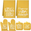 Sratte 6 Pcs Kitchen Decor Accessories Set, Yellow by Sratte