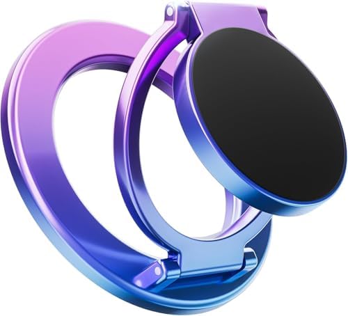 SUPERONE Dual-Sided Magnetic Ring Holder, Colorful Gym Phone Grip Kickstand by SUPERONE