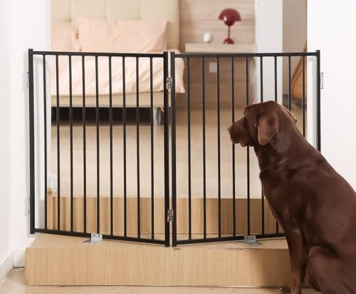 No Pawblems Full Metal Dog Gate Extension, 30" Tall Foldable Panels by NoPawblems