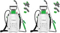 VIVOSUN 1 Gal/4L Pump Sprayer, Garden Water Sprayer for Plants, Weeds & Lawn Care, with 3 Nozzles, 50'' Long Hose & Pressure Relief Valve (Pack of 2) by VIVOSUN