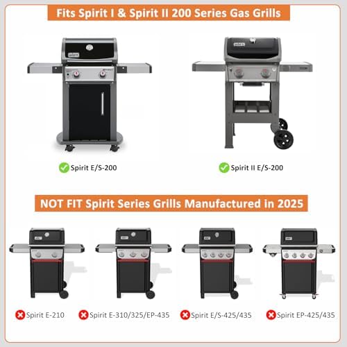 onlyfire Foldable Stainless Steel Warming Rack Grilling Parts for Weber Spirit/Spirit II 200 Series Grills with Front Control Knobs, Replaces Weber 67026, NOT FIT Newest Spirit Manufactured Since 2025 - Image 3