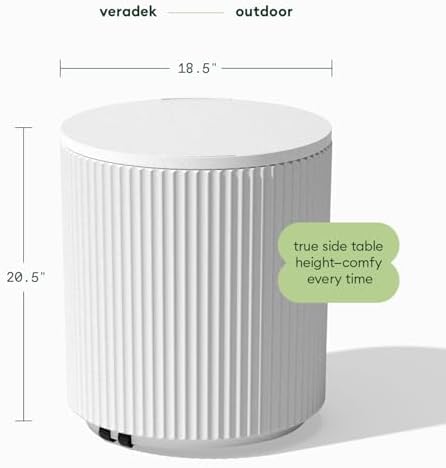 Veradek Cooler Side Table - Outdoor Cooler Table and Ice Chest - Image 2