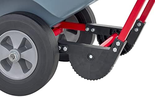 Rubbermaid Commercial Products Tilt Truck, 1 Cu Yd, 1250lbs Cap, Gray - Image 5
