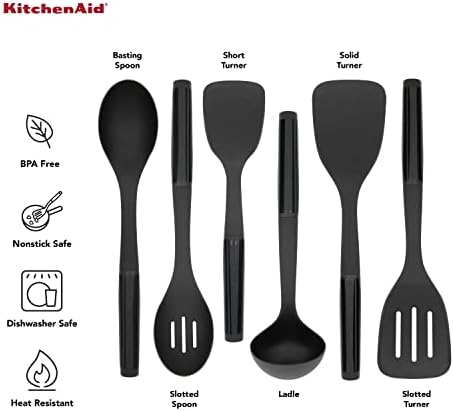 KitchenAid Universal Tool Set, 6 Piece, Black - Image 3