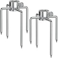 onlyfire 6003 Grill Rotisserie Spit Meat Forks, 1 Pair by onlyfire