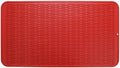 MicoYang Silicone Dish Drying Mat for Multiple Usage,Easy clean,Eco-friendly,Heat-resistant Silicone Mat for Kitchen Counter or Sink,Refrigerator or Drawer Liner Red 4XL 32 inches x 18 inches by MicoYang