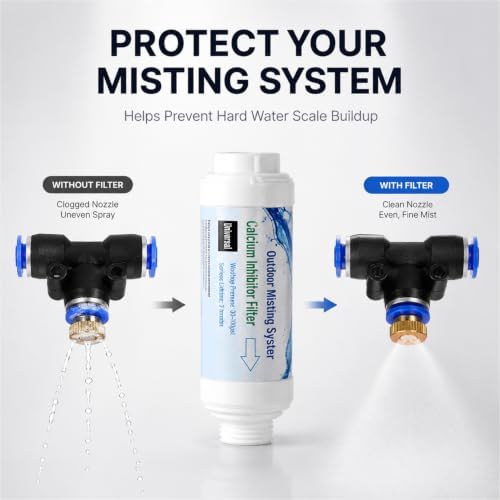 H&G lifestyles Misting System Calcium Inhibitor Filter for Patio Misters - Image 5