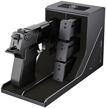 SUMING Universal Pistol Rack, Handgun Rack Pistol Holder for Gun Safe, Gun Holder Protective Pistol Stand Gun Storage Fit Most Handguns by SUMING