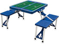 PICNIC TIME NCAA North Carolina Tar Heels Folding Picnic Table - Camping Table - Outdoor Table with Umbrella Hole by PicnicTimeFamilyofBrands