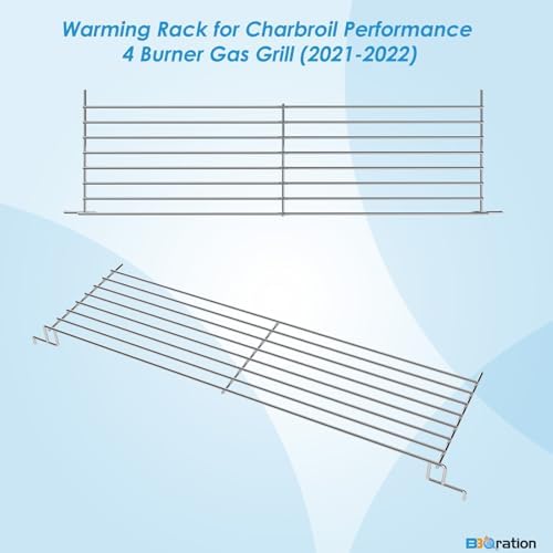 G428-0002-W1 Warming Rack Grill Parts for Charbroil Performance 4 Burner - Image 4
