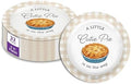 Birthday Galore Our Little Cutie Pie Is On The Way Baby Shower - 32 Piece Disposable Party Supplies - Fall Baby Shower Decorations - Round Party Plates - Large 9" Paper Plates In Bulk by BirthdayGalore