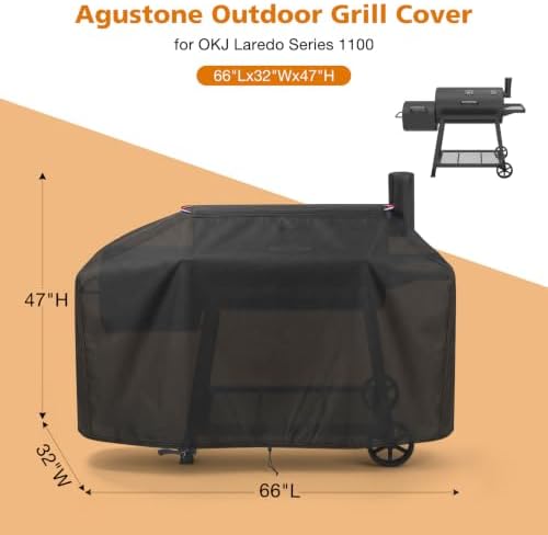 Grill Cover for Oklahoma Joe’s Laredo Series 1100 Charcoal Grill - Image 2