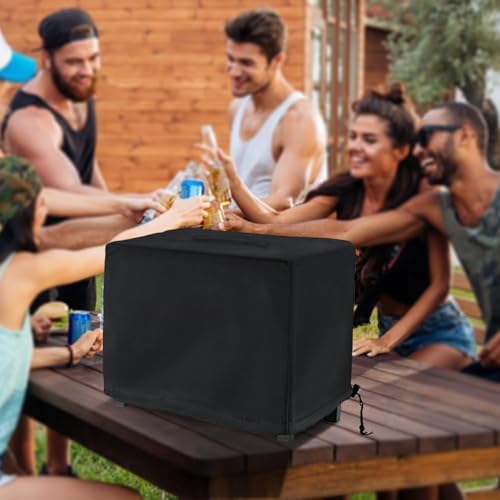 Tabletop Grill Cover for Royal Gourmet CD1519 Portable Charcoal Grill, for Royal Gourmet Tabletop Charcoal Camping Grill, Waterproof UV Resistant Windproof Dustproof Cover - Image 3