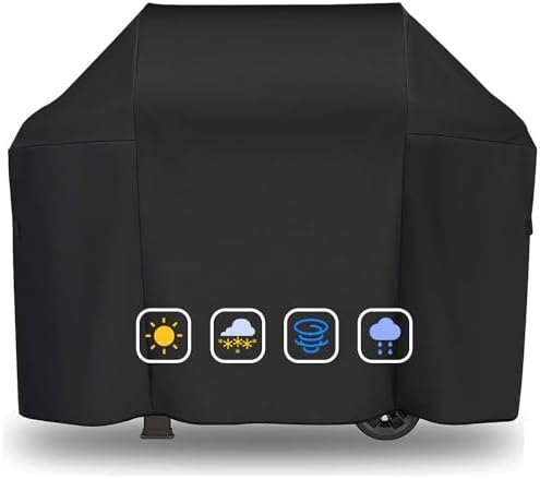 52 Inch Grill Cover for Weber Spirit 200 and 300 Series, Compared to 7106 by JCLMER