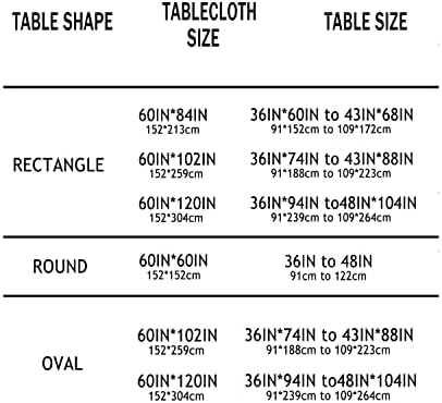 Outdoor Tablecloth with Umbrella Hole and Zipper, Patio Table Covers for Spring/Summer, Machine Washable Outdoor Party/Picnic Rectangle Table Cloth 60 x 120 in - Image 7