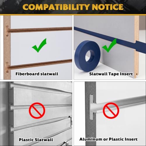 Yaocom 10 Pcs Pistol Display Holder Slatwall Handgun, Right Hook Style - Image 6