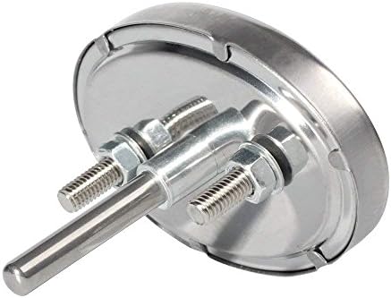GasSaf Lid Thermometer Temperature Gauge Replacement for Nexgrill, Grill master 720-0697, Charmglow 720-0234, Aussie, Brinkman, Members Mark and Other Gas Grill, Oval Stainless Steel Heat Indicator - Image 3