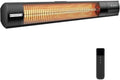 Electric Patio Heater, 1500W Outdoor Infrared Heater with Remote Control, 3 Heat Settings, IP65 Waterproof, 24H Timer, 2-Second Fast Heating for Patio, Garage, Restaurant & Indoor Use by YESERLIUS