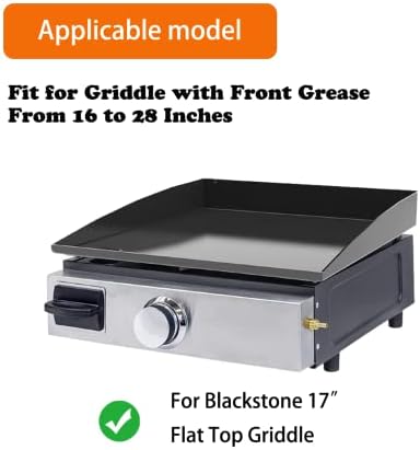 Universal Wind Guard and Warming Rack for 16"-28" Griddle Without Hood - Image 2