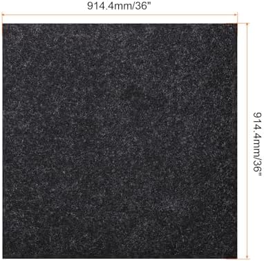 HARFINGTON BBQ Under Grill Mats 36 x 36 Inch Non Stick Reusable Grill Pad Fireproof Waterproof Floor Mats for Outdoor Grilling Decks and Patios Protector - Image 2